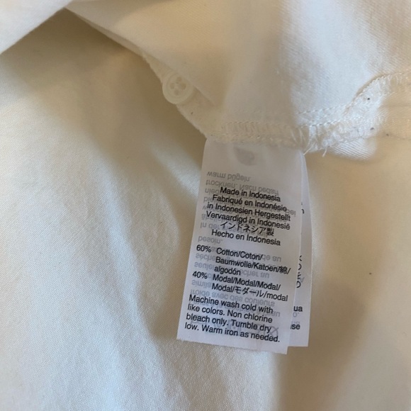 Madewell white button down size xs - Picture 7 of 7